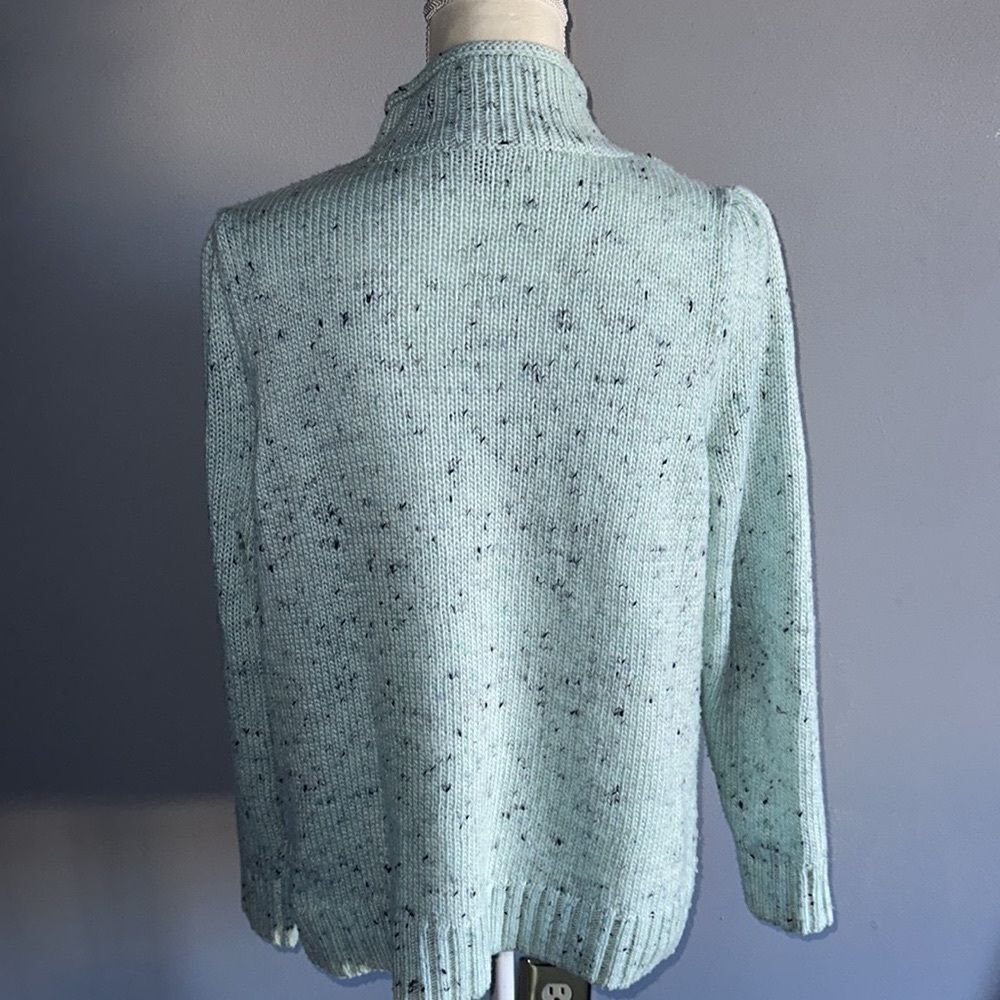 Talbots Cable Knit Tweed Sweater! - Picture 6 of 12
